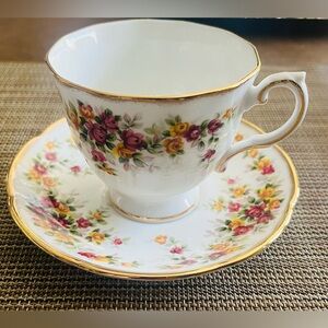 Royal Grafton Bone China Teacup and Saucer Set